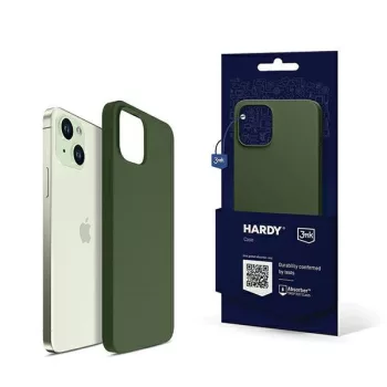   3MK Hardy Case iPhone 14 Plus/15 Plus 6.7" Magsafe hátlap, tok, zöld