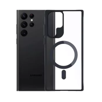 3MK Szilikon tok Samsung Galaxy S24 Ultra, fekete