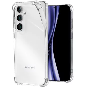   Mercury Bulletproof ütésálló szilikon tok Samsung Galaxy S24 Plus , átlátszó
