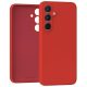 Mercury Silicone hátlap, tok Samsung Galaxy A55 A556, piros