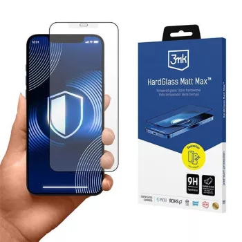   3MK HardGlass Matt Max iPhone XS Max/ 11 Pro Max 6,5" matt edzett üvegfólia, fekete