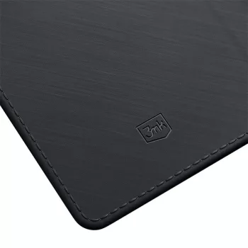 3MK oldalra nyíló tok iPhone 15 Plus 6.7", fekete