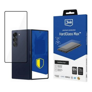   3MK HardGlass Max Samsung Z Fold 6 (elöl), teljes képernyős ujjlenyomamentes edzett üvegfólia, fekete