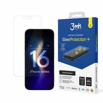   3MK SilverProtect+ iPhone 16 Pro Max nedves rögzítésű fólia