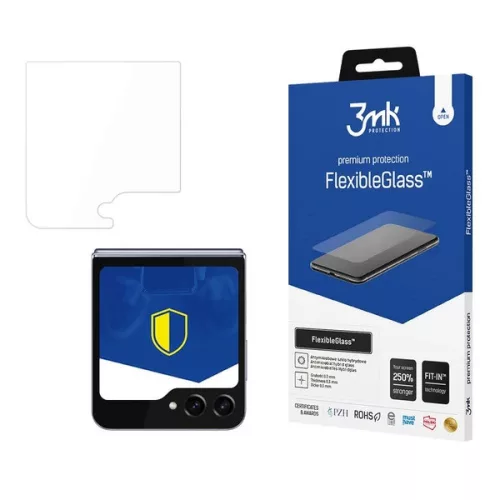 3MK FlexibleGlass Samsung Z Flip 6 hibrid üvegfólia, átlátszó
