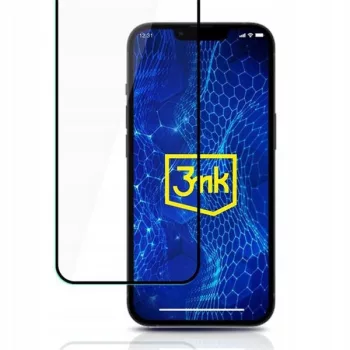   3MK HardGlass Max Lite Xiaomi 14T, teljes képernyős edzett üvegfólia, fekete
