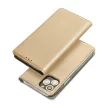 Smart Magnet oldalra nyíló tok iPhone 14/13 6.1", arany