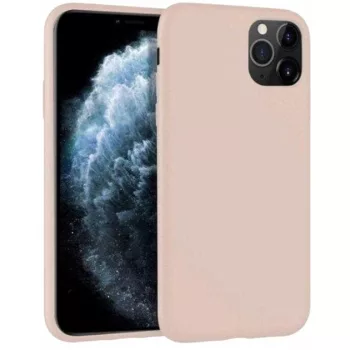   Mercury Soft Silicone Case hátlap, tok iPhone 12 Pro Max 6.7", rózsaszín