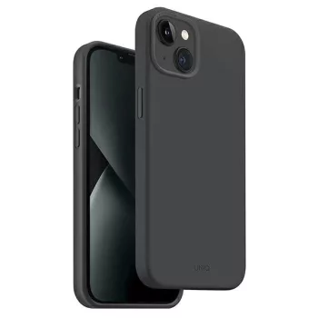   UNIQ Lino Hue MagSafe tok iPhone 14 Plus/15 Plus 6.7" Magclick, szürke