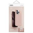 UNIQ Lino Hue MagSafe tok iPhone 14 Pro 6,1" Magclick hátlap, tok, rózsaszín