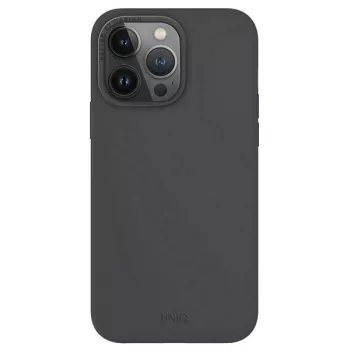   UNIQ Lino Hue MagSafe tok iPhone 15 Pro Max 6.7" Magclick, szürke