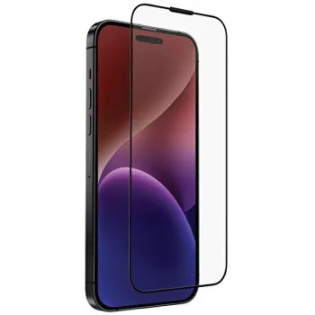   UNIQ Optix Vivid iPhone 15 Pro 6.1", átlátszó edzett üvegfólia applikátorral