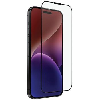   UNIQ Optix Vivid iPhone 15 Pro Max 6.7", átlátszó edzett üvegfólia applikátorral