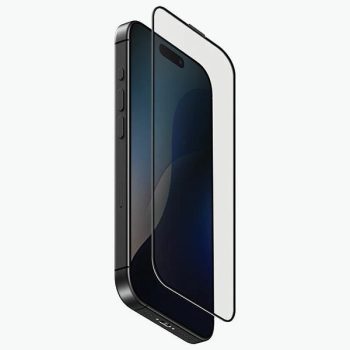   UNIQ Optix Vivid iPhone 16 6.1", átlátszó edzett üvegfólia applikátorral