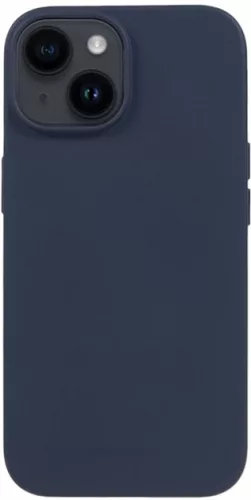 Mercury Soft Silicone Case hátlap, tok iPhone 13/14 6.1", sötétkék