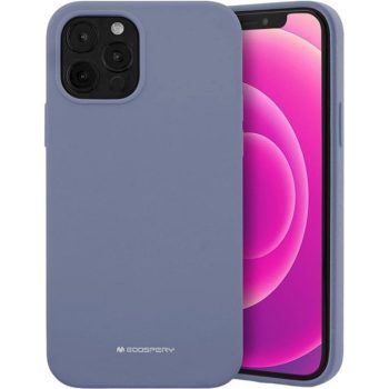   Mercury Silicone hátlap, tok iPhone 13 Pro Max 6,7", lila