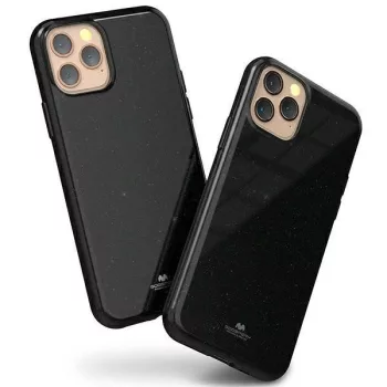   Mercury Jelly Case iPhone 13/14 6.1", szilikon tok, fekete