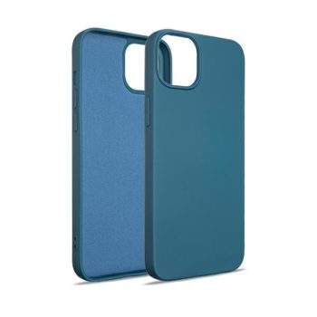   Beline Silicone Case, hátlap, tok iPhone 15 Plus 6.7", kék