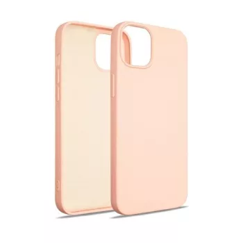   Beline Silicone Case hátlap, tok iPhone 15 Plus 6.7", rozéarany