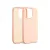 Beline Silicone Case hátlap, tok iPhone 15 Pro 6.1", rozéarany
