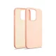 Beline Silicone Case hátlap, tok iPhone 15 Pro 6.1", rozéarany