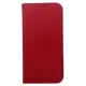 Smart Magnet oldalra nyíló tok iPhone 15 6.1", piros