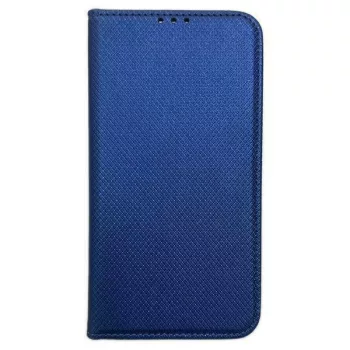   Smart Magnet oldalra nyíló tok iPhone 15 6.1", sötétkék