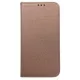 Smart Magnet oldalranyíló tok iPhone 15 6.1", rozéarany