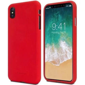   Mercury Soft Silicone Case hátlap, tok iPhone 14/13 6.1", piros