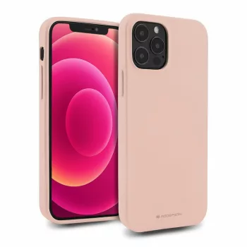   Mercury Soft Silicone Case hátlap, tok iPhone 14/13 6.1", rózsaszín