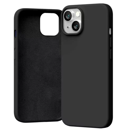 Mercury Silicone hátlap, tok iPhone 14 Plus 6.7" 6.7", fekete