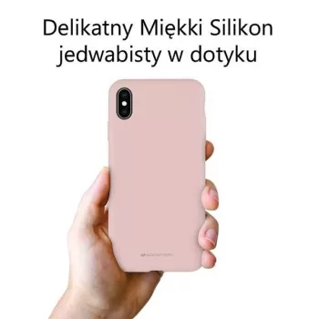   Mercury Silicone hátlap, tok iPhone 14 Plus 6.7", rózsaszín