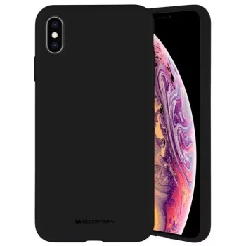   Mercury Silicone hátlap, tok iPhone 14 Plus 6.7", sötétkék