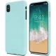Mercury Soft Silicone Case hátlap, tok iPhone 14 Plus 6,7", mentazöld