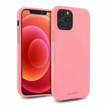   Mercury Soft Silicone Case hátlap, tok iPhone 14 Plus 6,7", rózsaszín