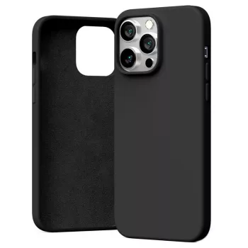   Mercury Silicone hátlap, tok iPhone 14 Pro Max 6.7", fekete