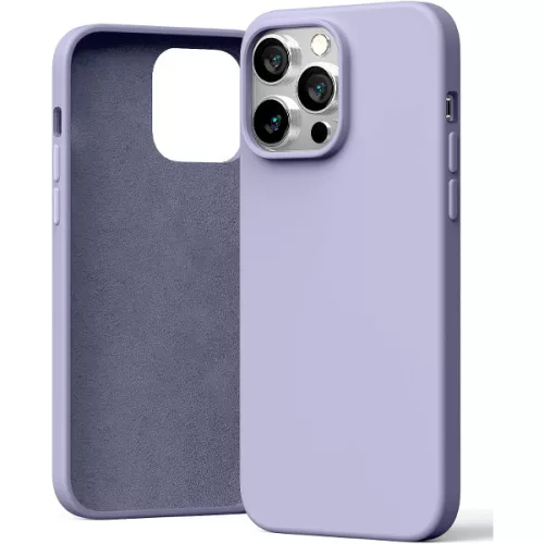 Mercury Silicone hátlap, tok iPhone 14 Pro Max 6,7", lila