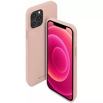   Mercury Soft Silicone Case hátlap, tok iPhone 14 Pro Max 6.7", rózsaszín