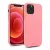 Mercury Soft Silicone Case hátlap, tok iPhone 14 Pro Max 6.7", rózsaszín