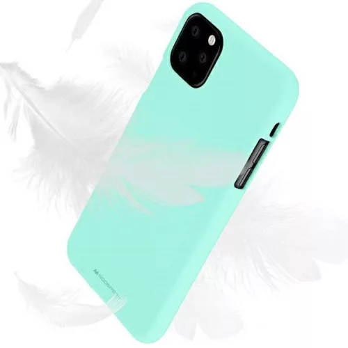 Mercury Soft Silicone Case hátlap, tok Samsung Galaxy A54 5G A546, mentazöld