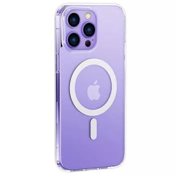   USAMS Ice Magnet iPhone 14 Plus/15 Plus 6,7" hátlap, tok, átlátszó