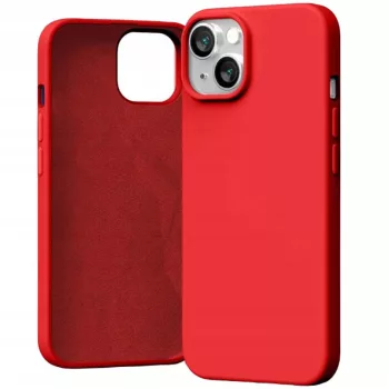 Mercury Silicone hátlap, tok iPhone 15 6.1", piros