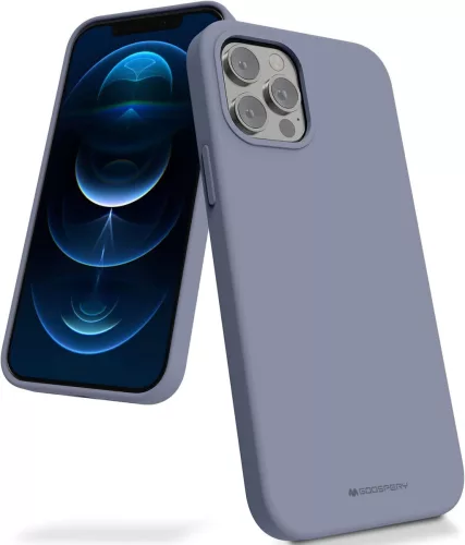Mercury Silicone hátlap, tok iPhone 15 6.1" 6.1", lila
