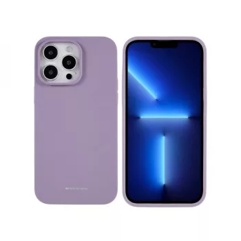 Mercury Silicone hátlap, tok iPhone 15 Pro 6,1", lila