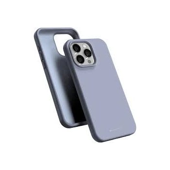   Mercury Silicone hátlap, tok iPhone 15 Pro Max 6,7", lila