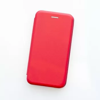   Beline Book Magnetic oldalra nyíló tok Xiaomi Redmi 10, piros