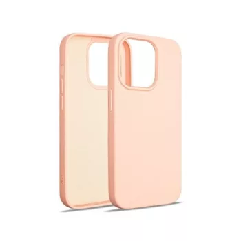   Beline Silicone Case hátlap, tok iPhone 14 Pro 6.1", rozéarany