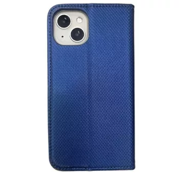   Smart Magnet oldalra nyíló tok iPhone 14/13 6,1", sötétkék