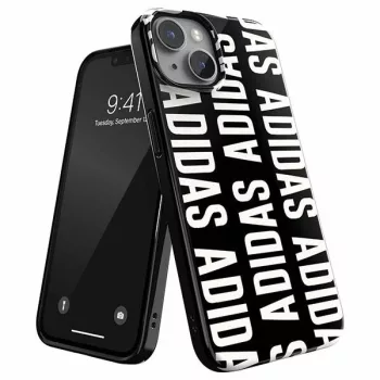   Adidas Original Snap Case Logo iPhone 14 hátlap, tok, fekete