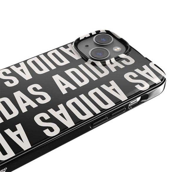 Adidas Original Snap Case Logo iPhone 13/14/15 hátlap, tok, fekete